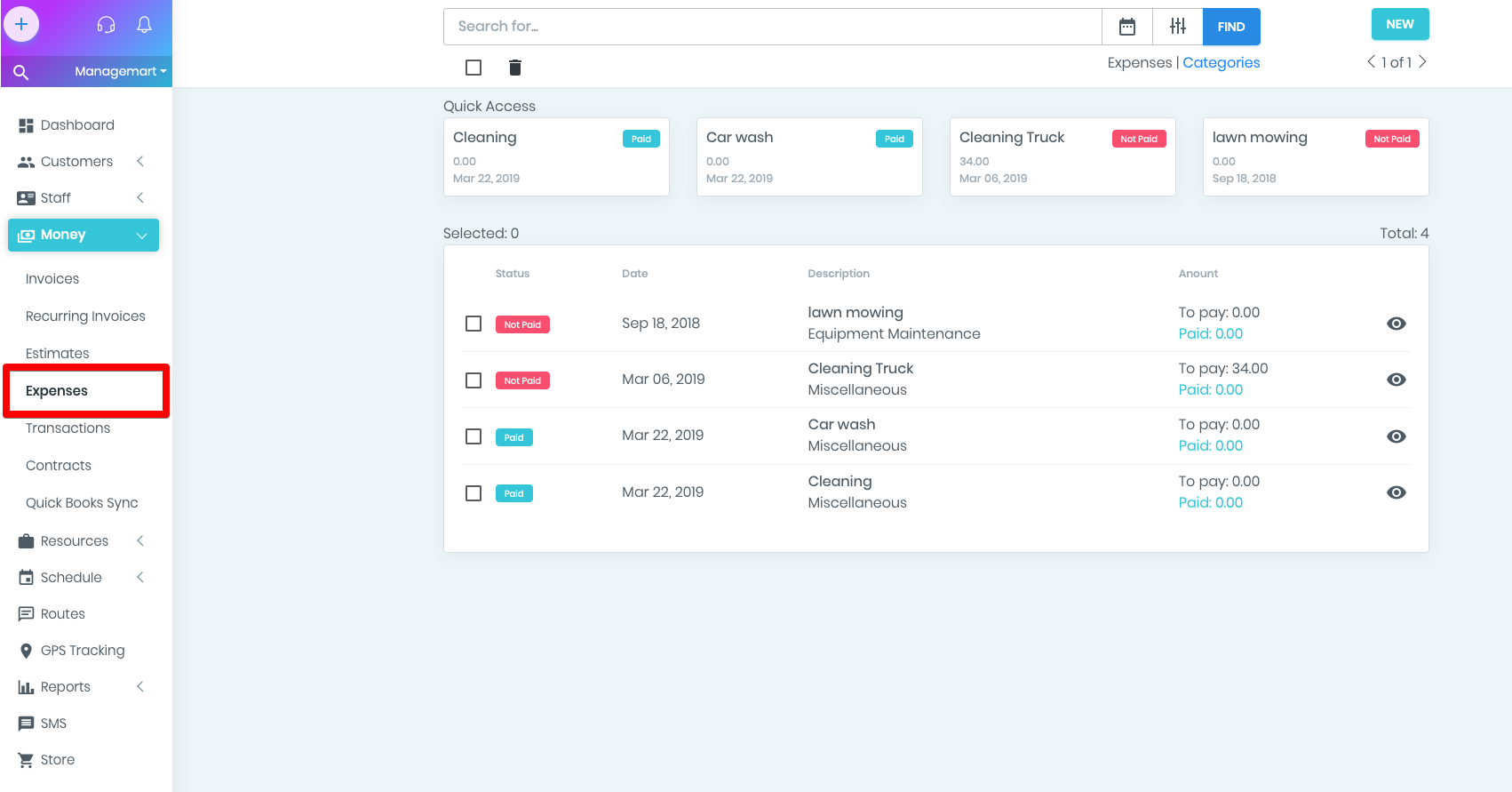 business expenses calculator